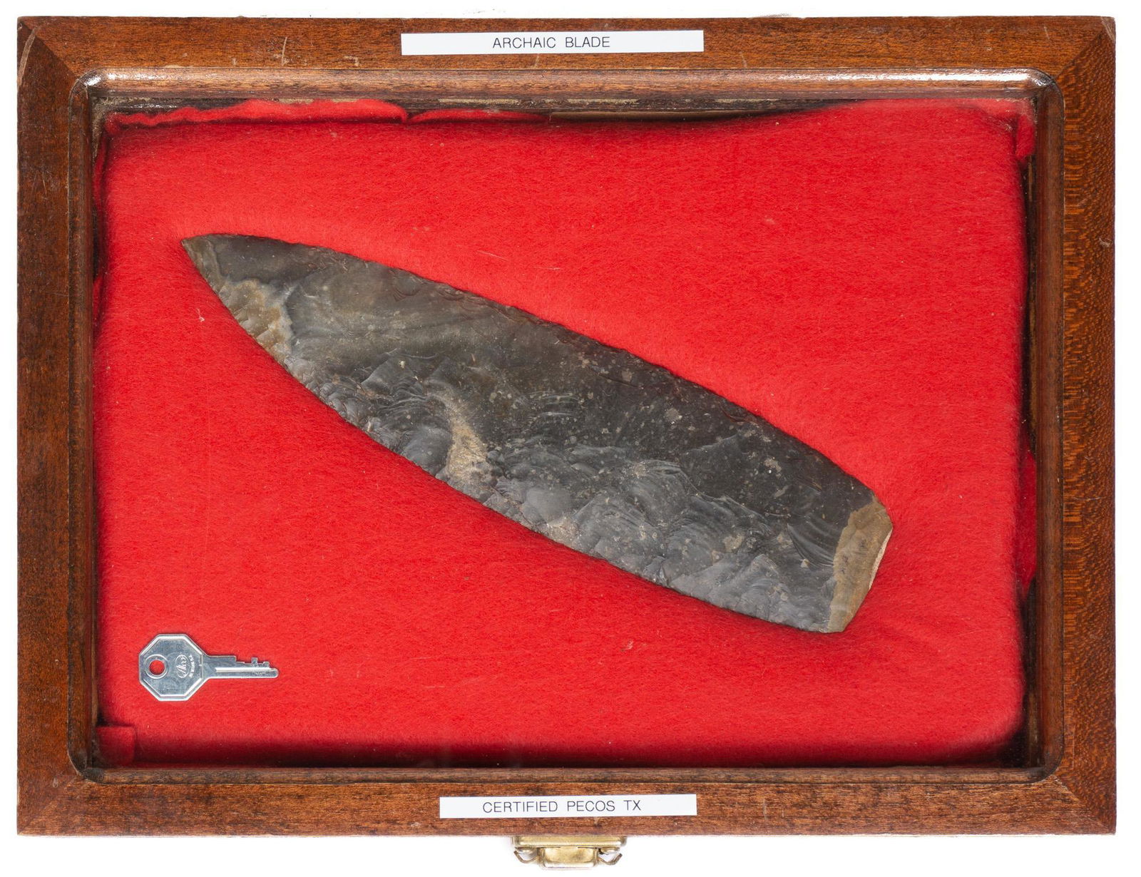 Framed Flint Blade Display (1 of 9)