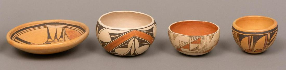 Attrib. to Hopi, Collection of 4 Bowls (1 of 9)