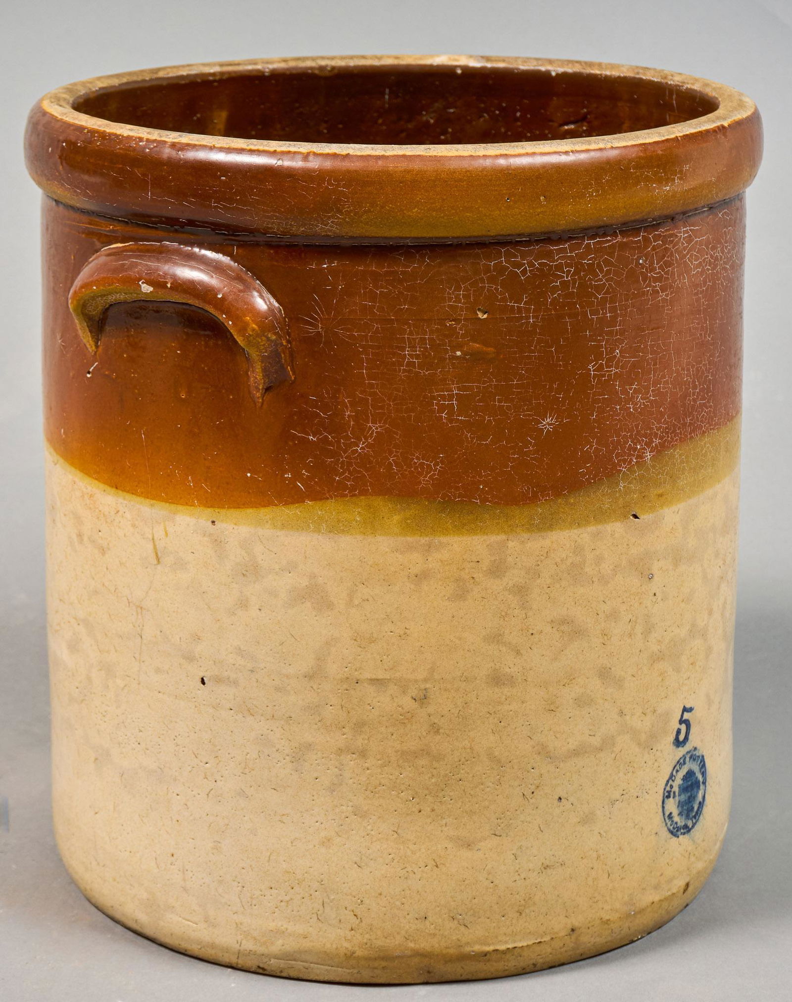 McDade (Bastrop, TX) Earthenware Crock (1 of 3)