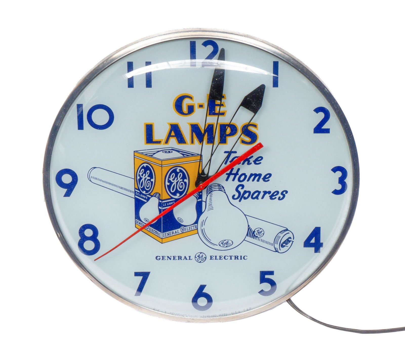 General Electric "Lamps" Light Up Clock (1 of 5)