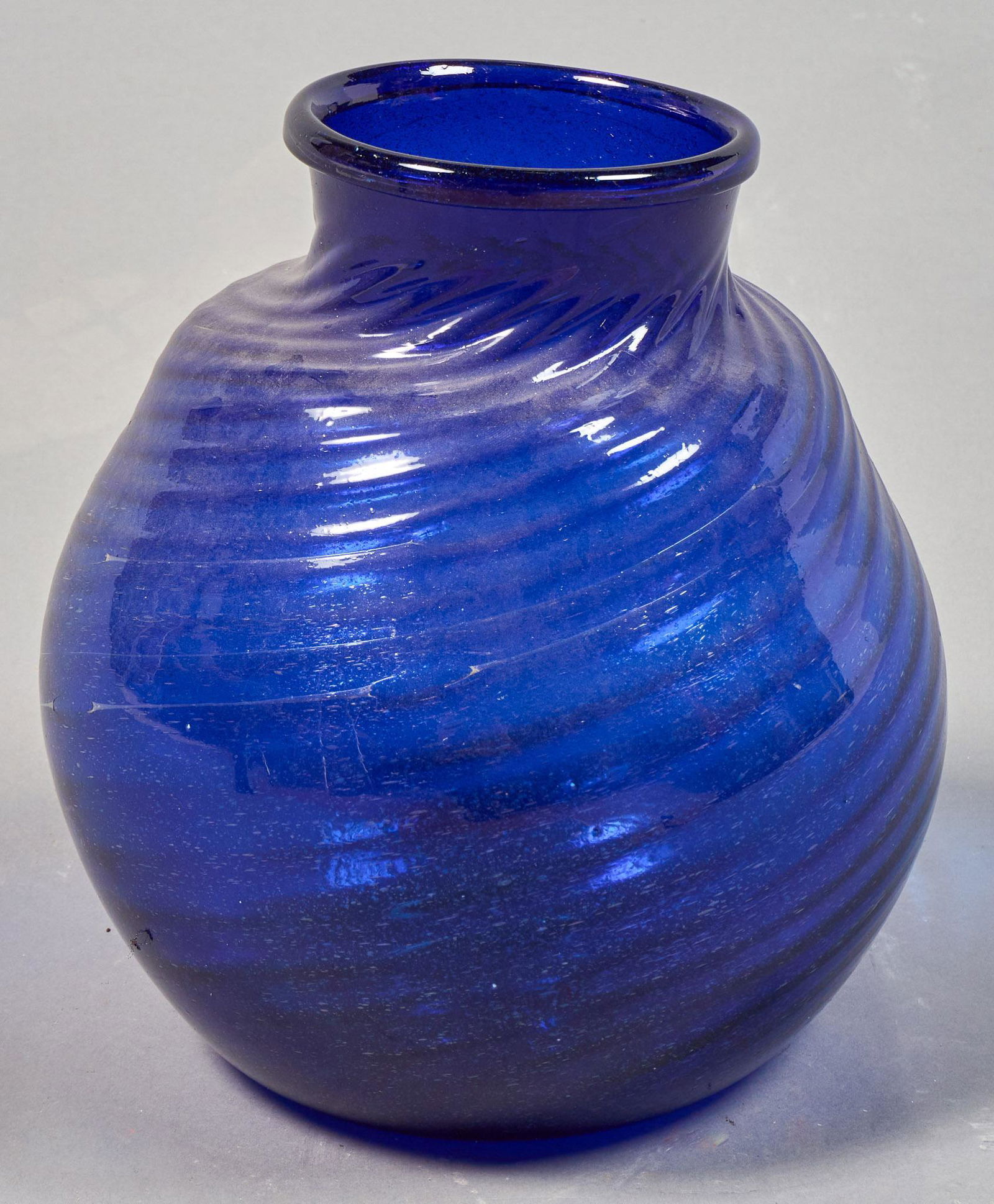 Cobalt Glass Vase (1 of 3)