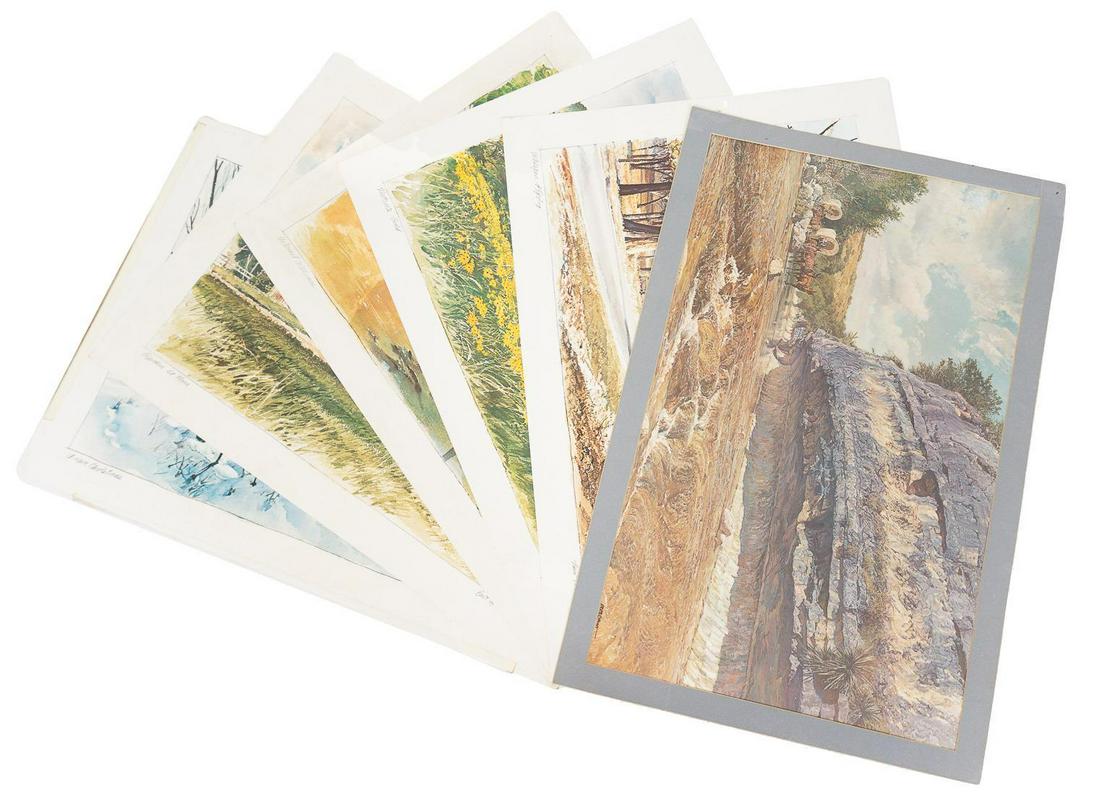 Bob Wygant (1927-2008, TX), Collection of 6 Prints (1 of 20)