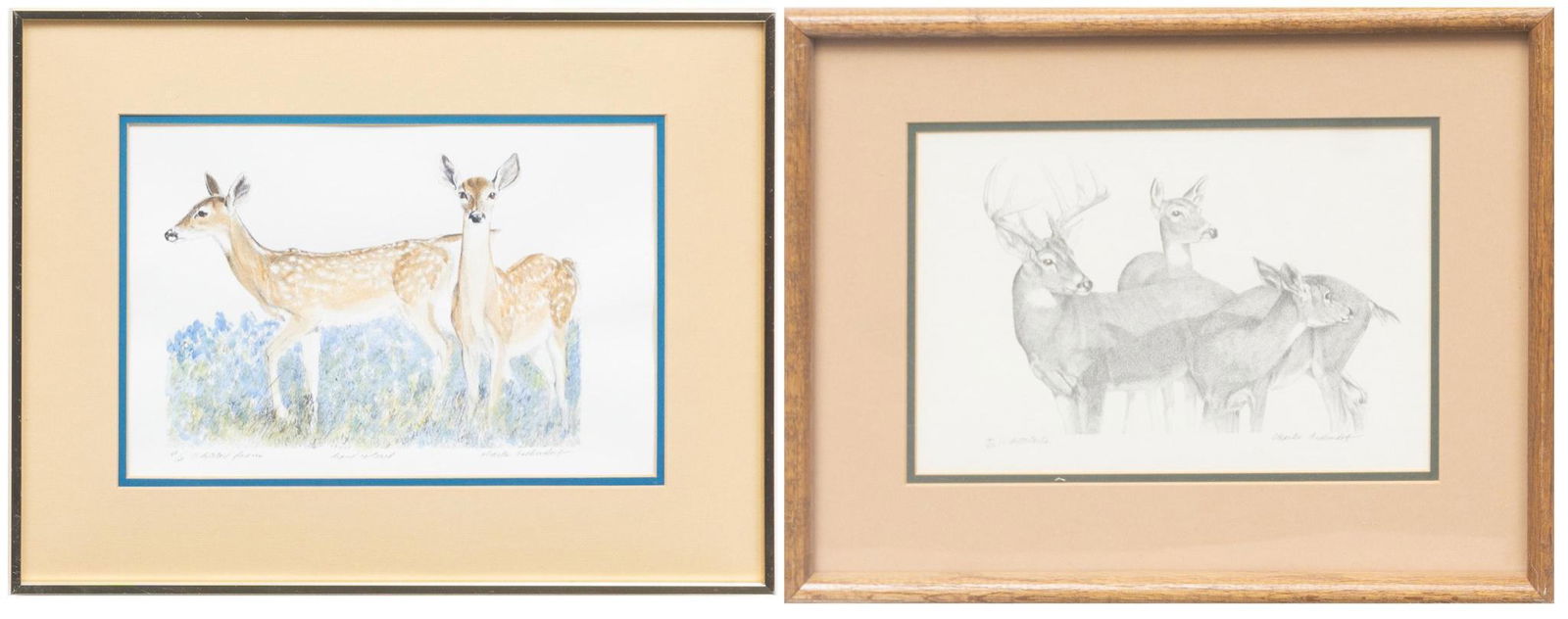 Charles Beckendorf (1930-1996), Pair, Whitetail (1 of 13)