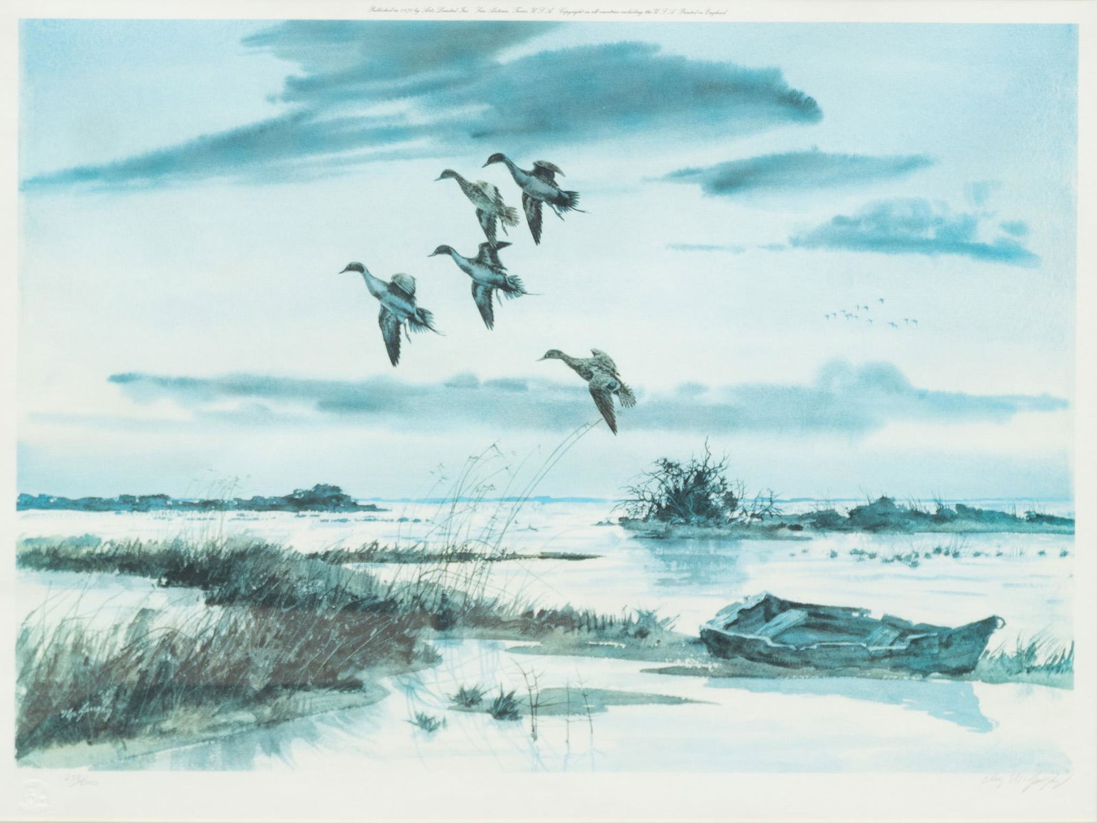 Clay McGaughy (B. 1931), Ducks, 239/500 (1 of 6)