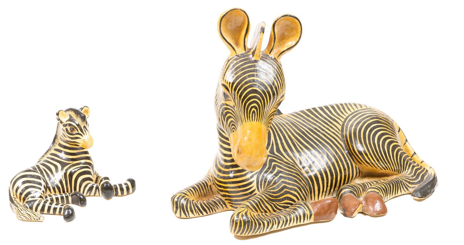 Sermel Workshop (Tonala, Jalisco, MEX), Pair of Zebras (1 of 4)