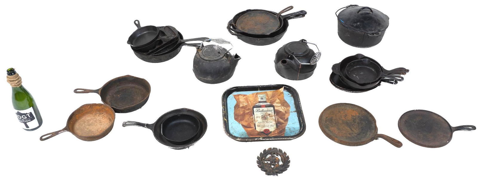 Collection of Approx. 22 Cast Iron (1 of 4)