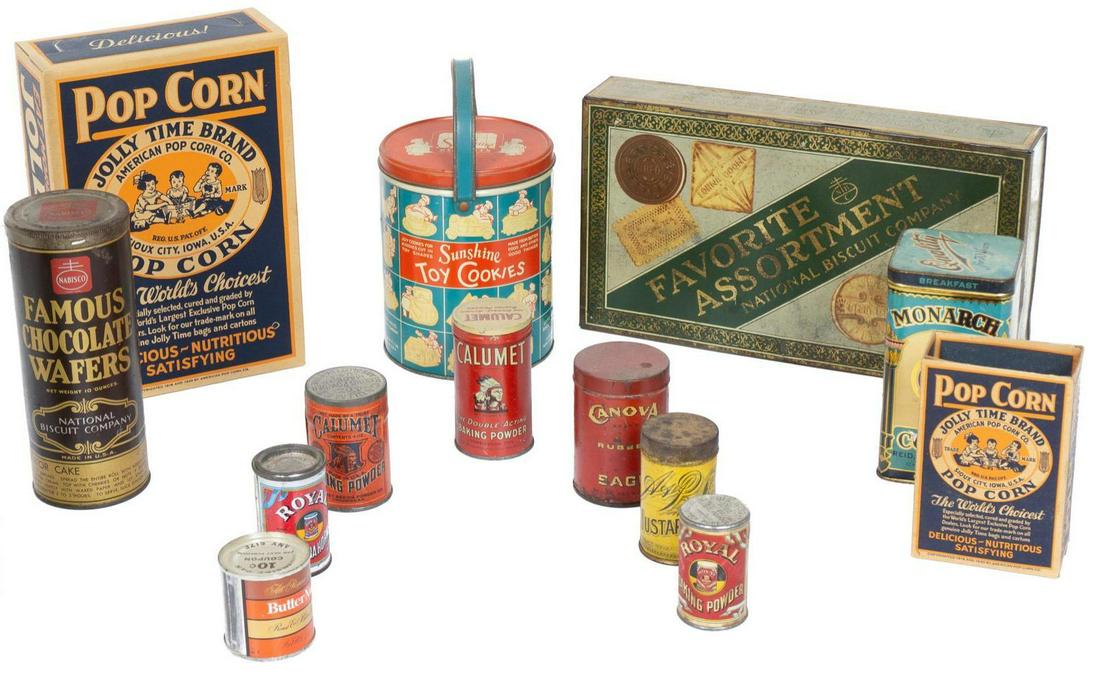 Collection of 13 Vintage Tins and Cardboard Boxes (1 of 6)