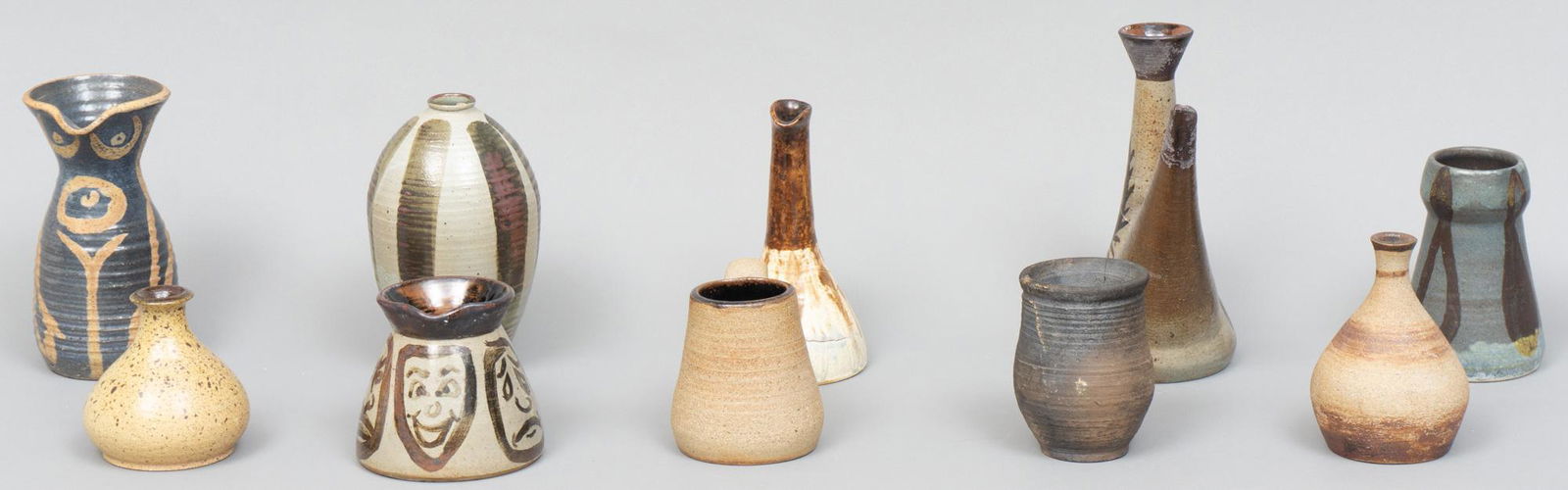 Collection of 10 Mid-Century Pottery, To Include (1 of 10)