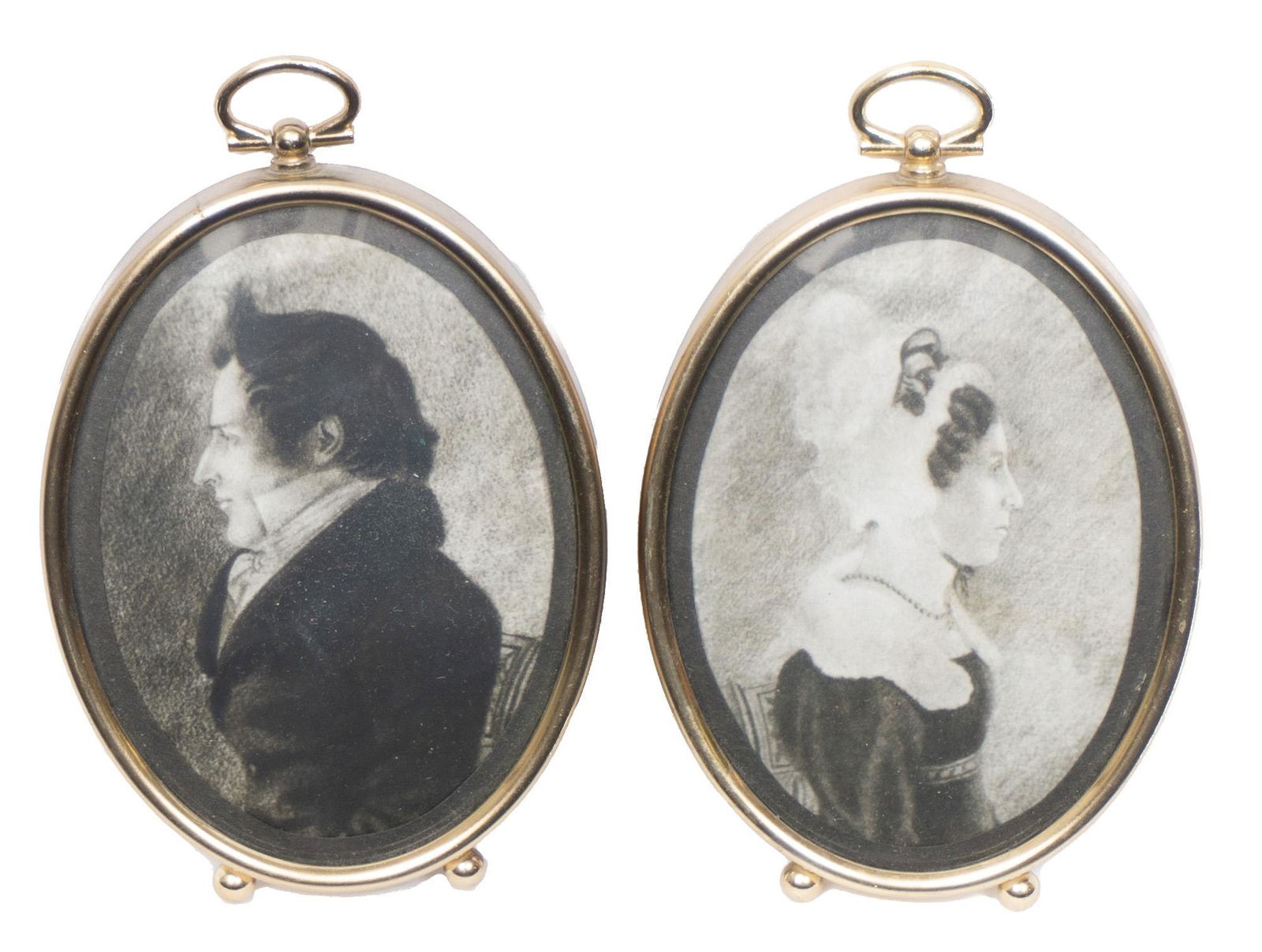 Pair of Portraits, Husband and Wife (1 of 8)