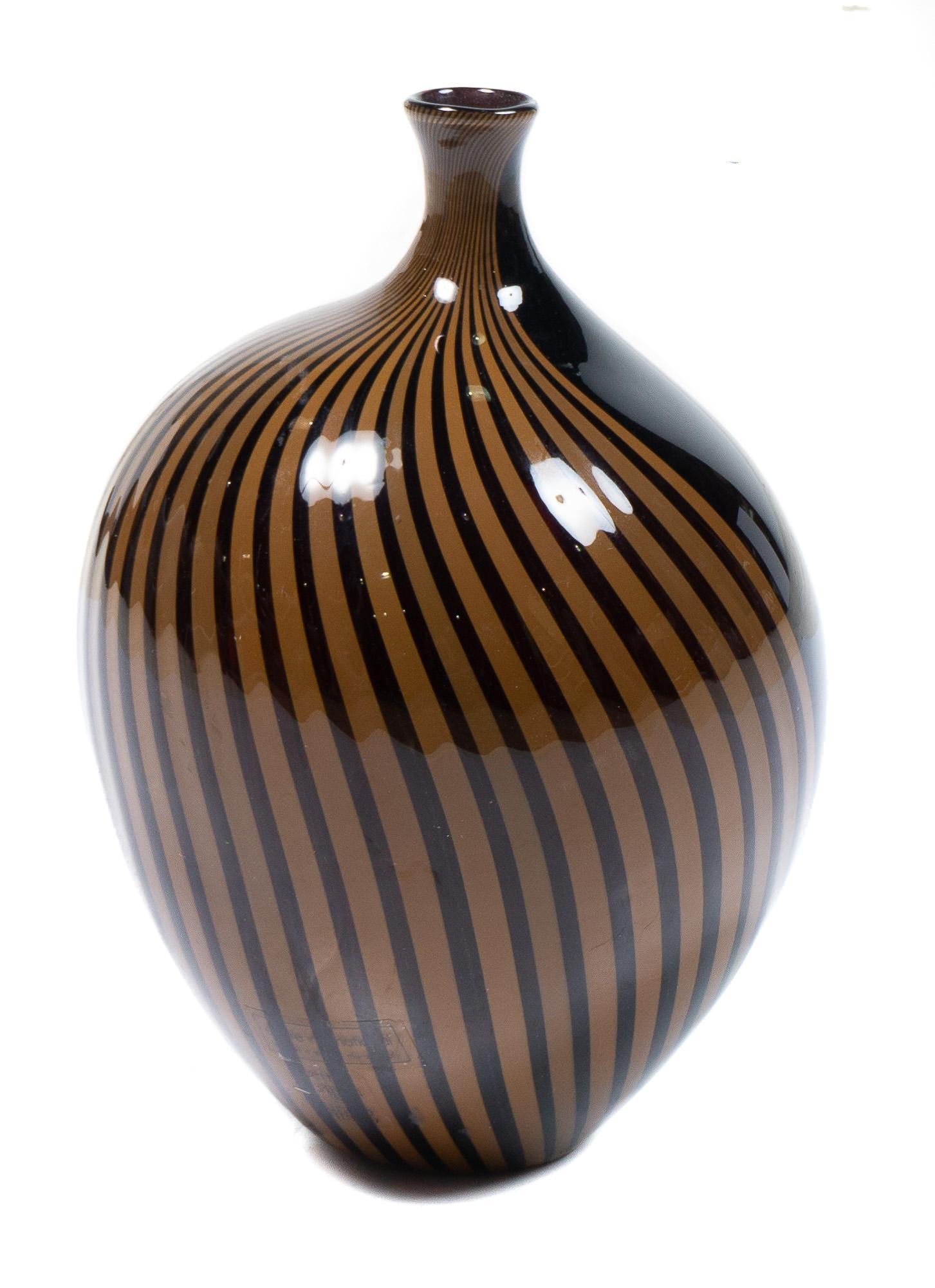 Lino Tagliapietra (b.1934), Murano Glass Vase, 1982 (1 of 4)