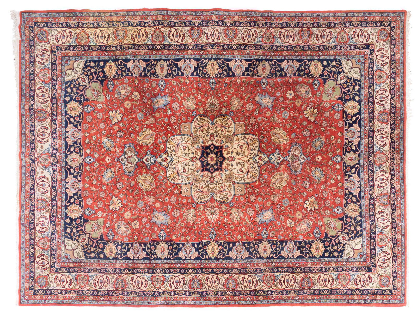 Tabriz Style Rug, 10'9" x 9'8" (1 of 3)