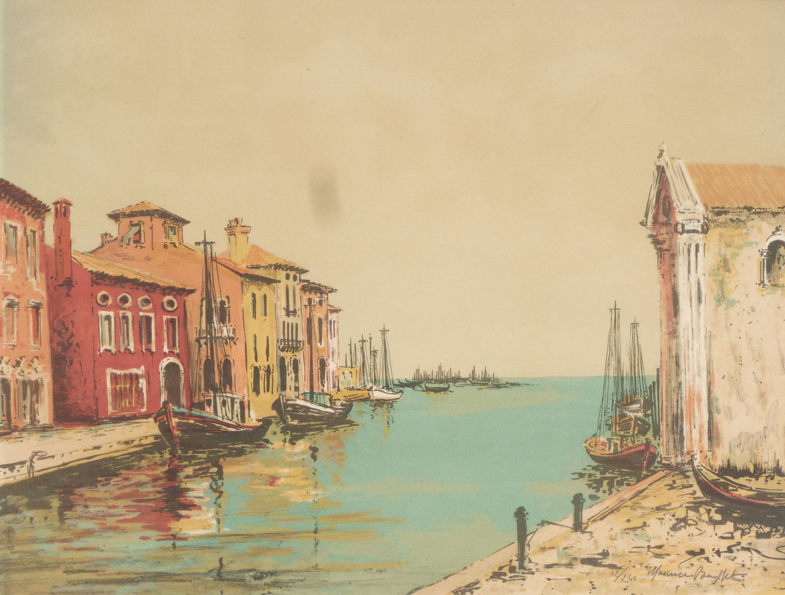 Maurice Armand Buffet (1909-2000, FRA), Venice (1 of 4)