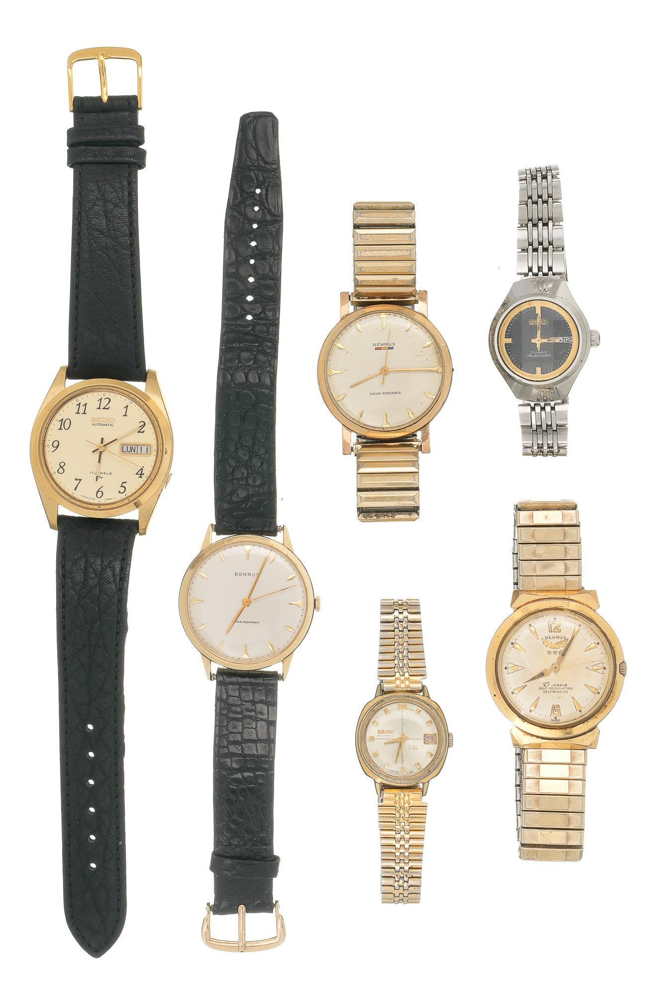 Collection Vintage Men's Wristwatches (1 of 5)