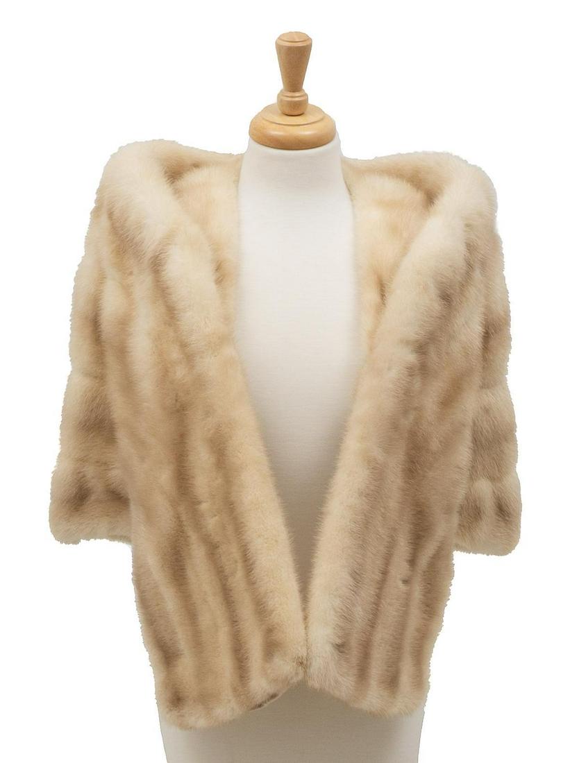 Christian Dior Golden Pearl Mink Fur Stole (1 of 5)