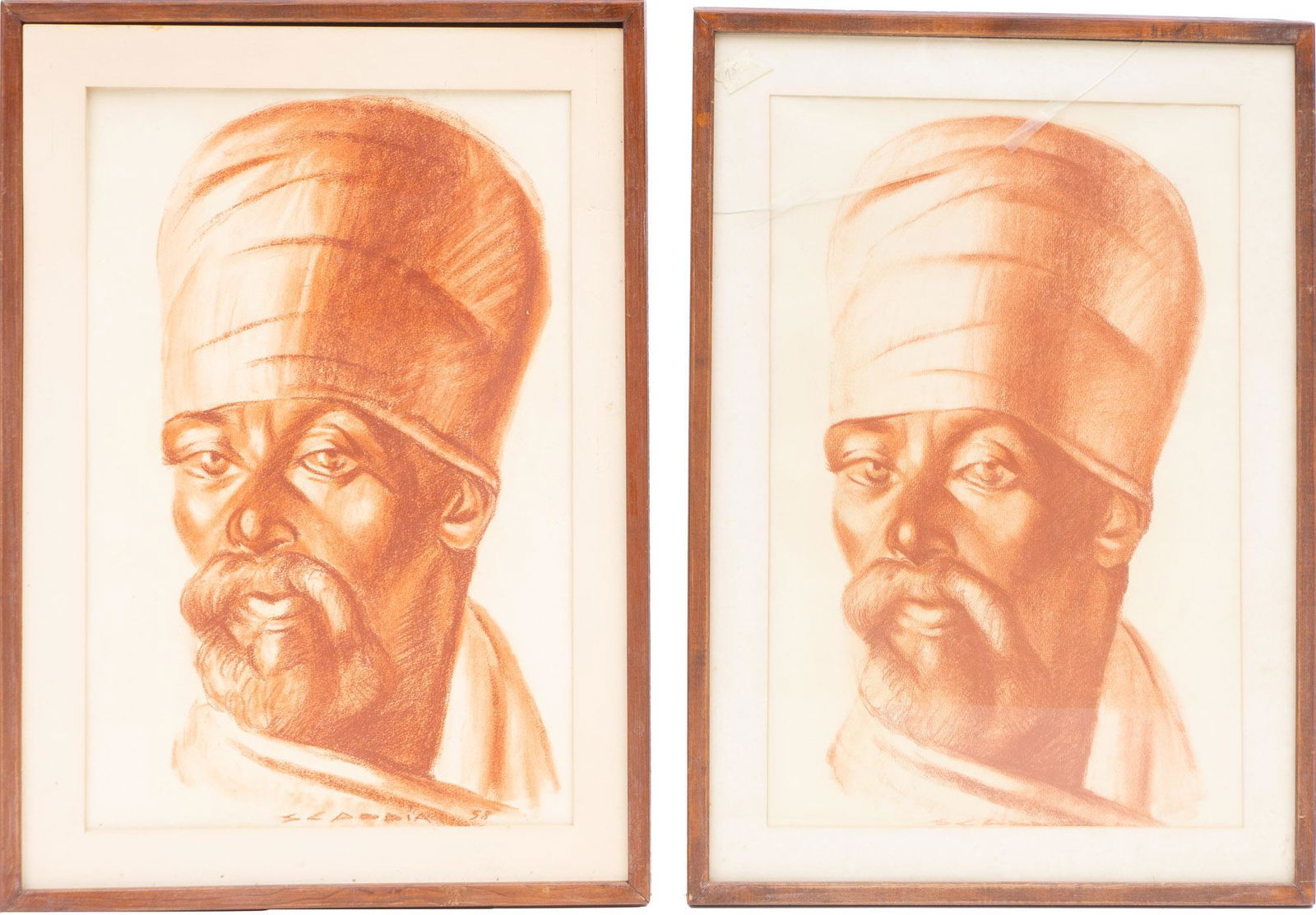 Aldo Scabbia (1910-1996), pair (1 of 5)