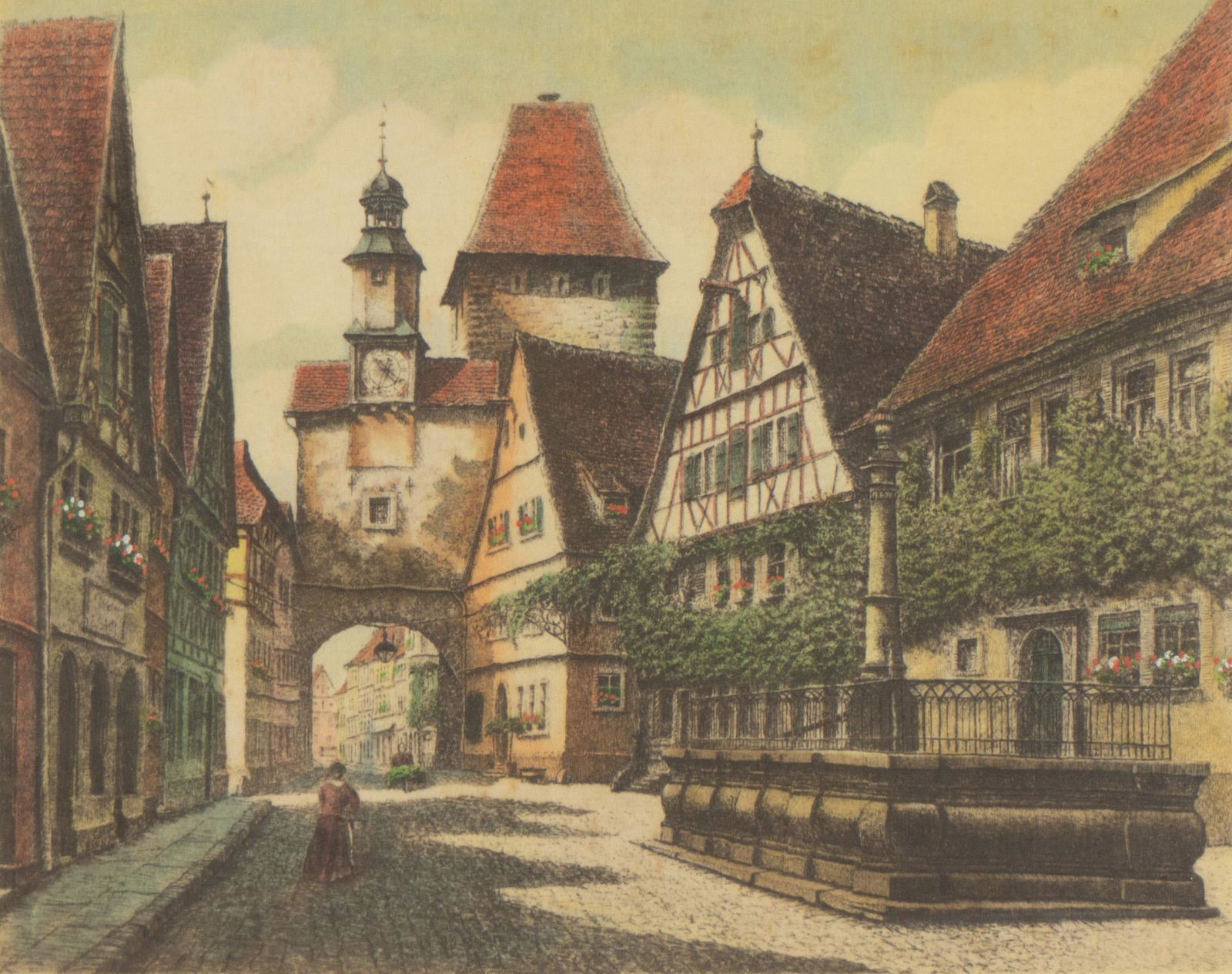 German Town, Print (1 of 6)