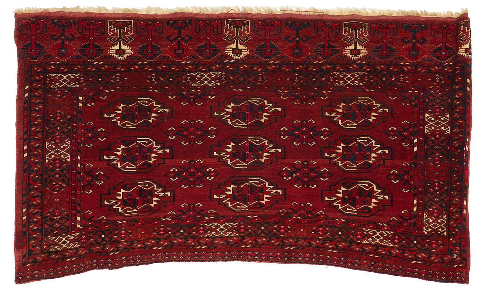 Handwoven Tekke Rug, 5' x 2'11" (1 of 3)