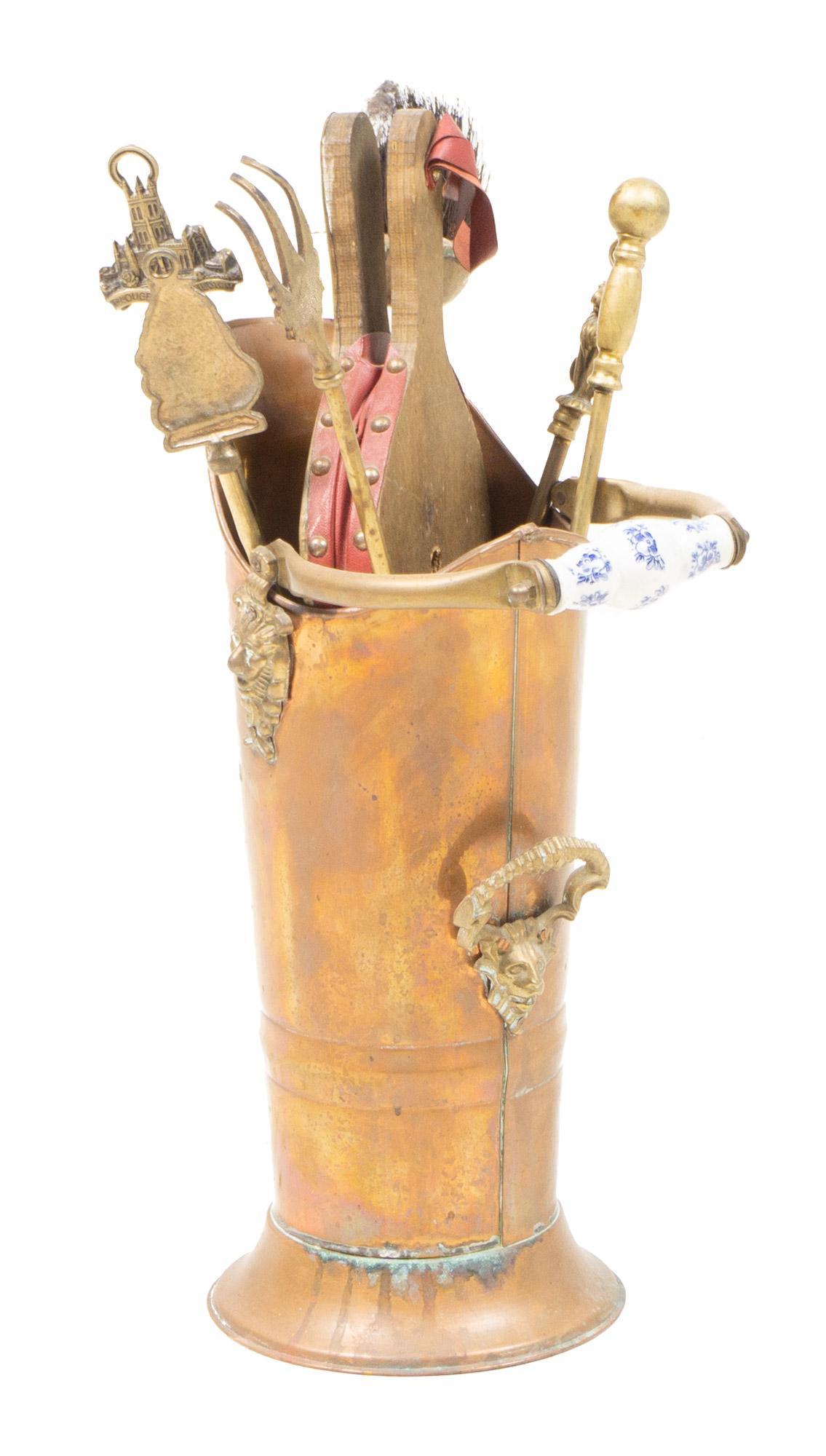 Collection of French Farmhouse Fireplace Tools (1 of 9)