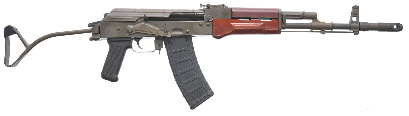 Century Arms Tantal Sporter 5.45x39mm Semi-Auto Rifle: Serial: TTL02934 (CS4475) Manufacturer: Century International Arms (c.1990) Model: Tantal Sporter Caliber: 5.45x39mm Barrel length: 16.75" (19.25" w/ flash hider) Condition: Good; synthetic hand guard