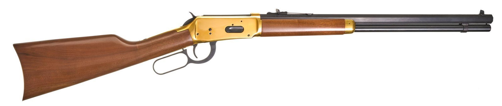 Winchester Model 1966 Centennial '66 .30-30WIN: Serial: 1 6585 Manufacturer: Winchester Model: 1966 Centennial '66 Carbine (Model 1866 Carbine) Caliber: .30-30WIN Barrel length: 20" Condition: Very Good; wood stock is excellent; brass finish has ha