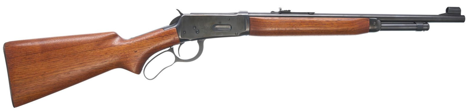 Winchester Model 64 .30-30WIN Lever-Action Carbine: Serial: 1932343 Manufacturer: Winchester (c.1953) Model: 64 Caliber: .30-30WIN Barrel length: 18" (cut to 18", recrowned very well) Condition: Good; wood stock has very light handling marks; barrel & 