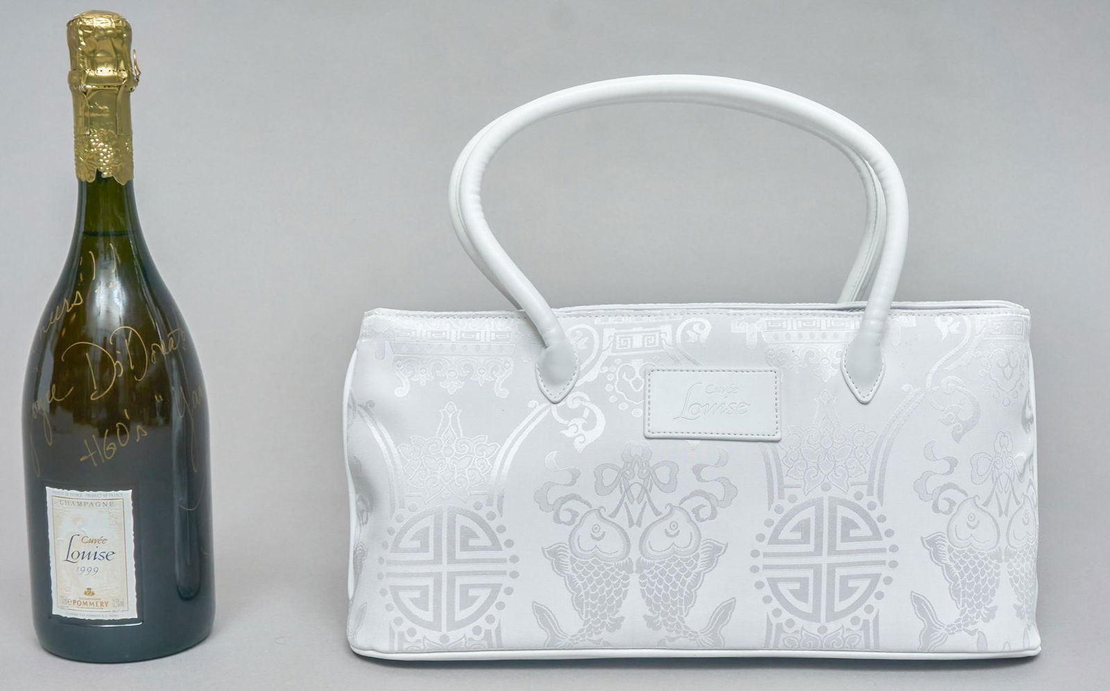 1999 Cuvee Louise Champagne with Shanghai Tang Bag (1 of 11)