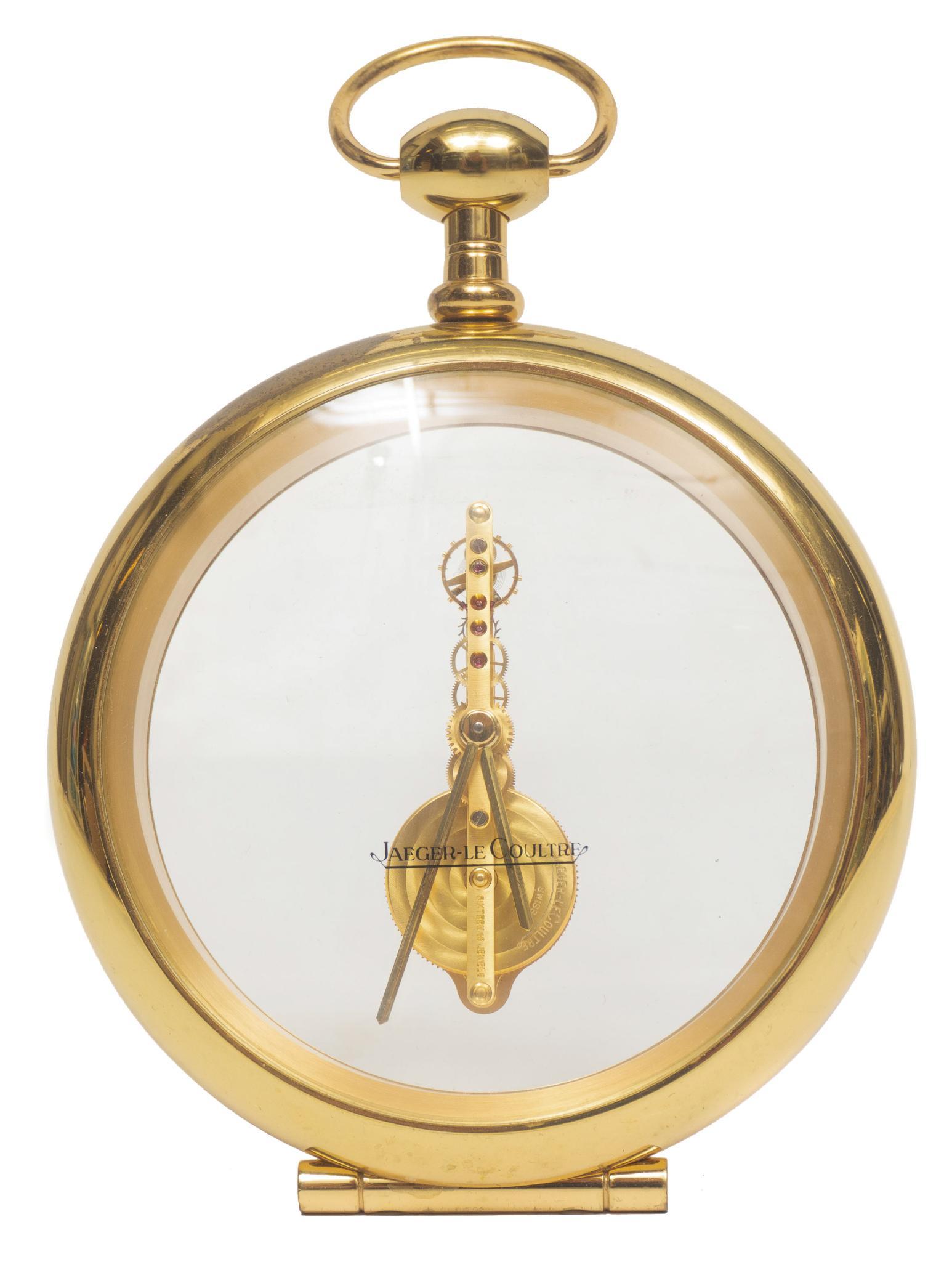 Jaeger LeCoultre Desk Table Skeleton Clock (1 of 7)