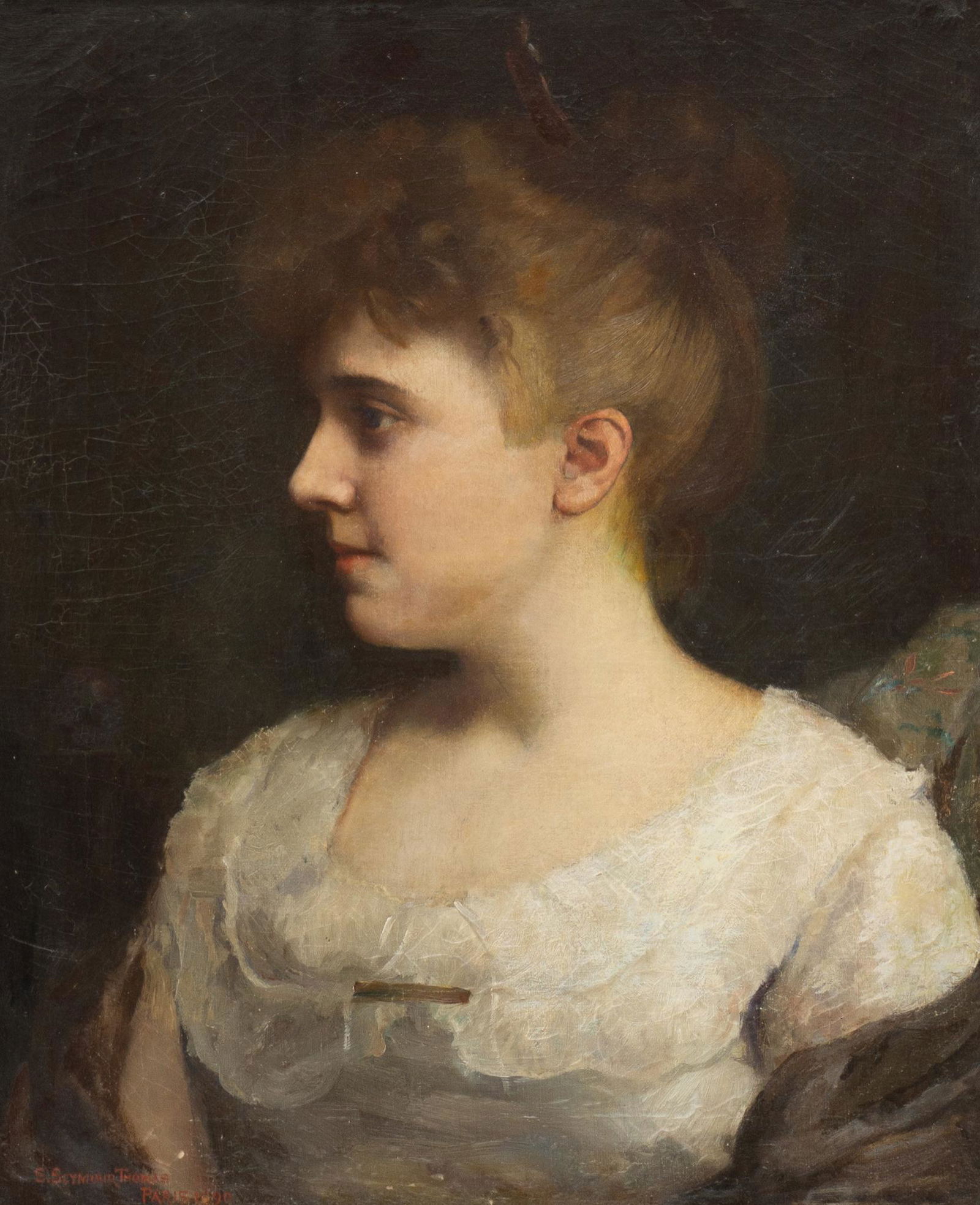 Stephen S. Thomas (1868-1956), Wife of Newspaper Mogul (1 of 4)