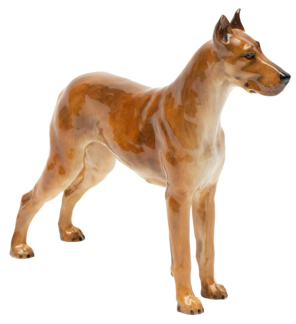 Royal Doulton Fine Porcelain Great Dane 2601 (1 of 5)