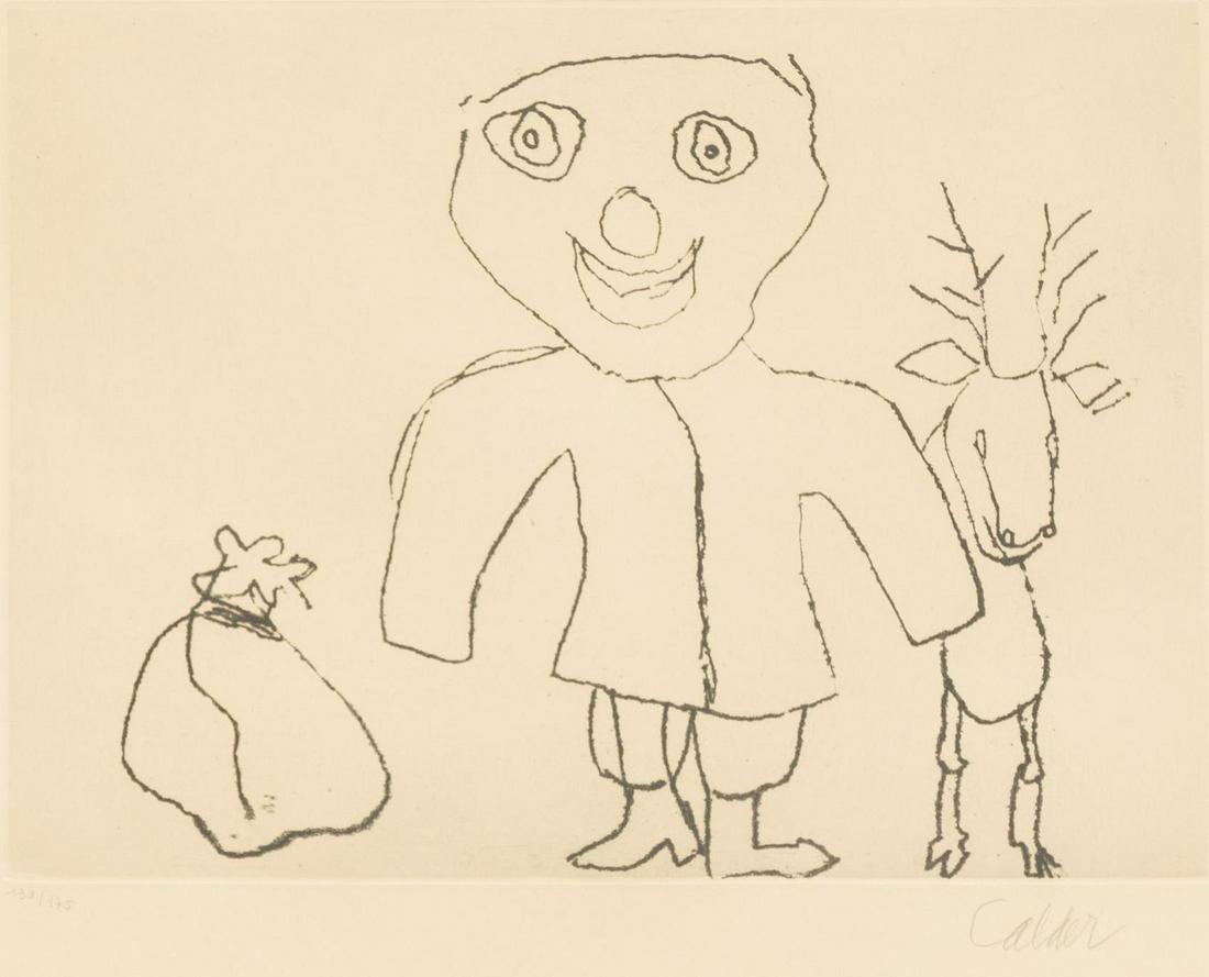 Alexander Calder (1898-1976), Untitled from "The Santa (1 of 6)