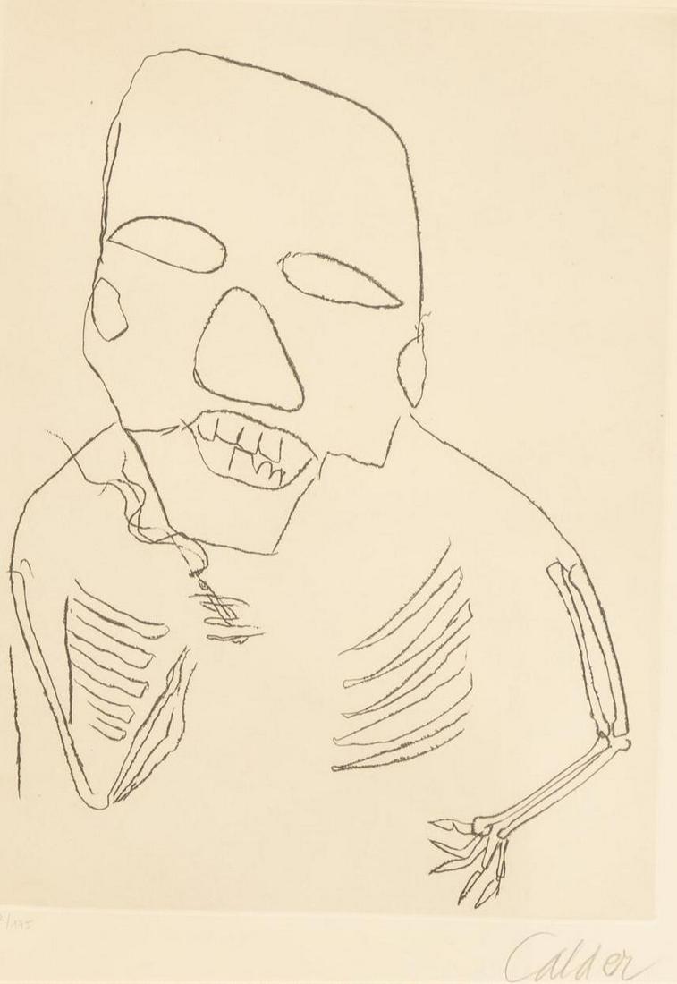 Alexander Calder, Untitled from "Santa Claus Suite", (1 of 7)