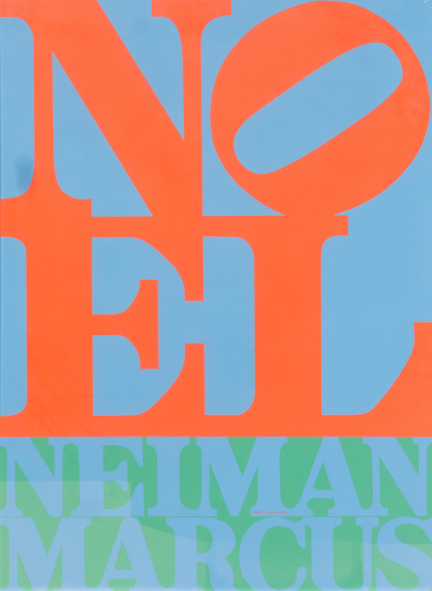 Robert Indiana (1928-2018), "NOEL, Neiman Marcus", 1968 (1 of 4)