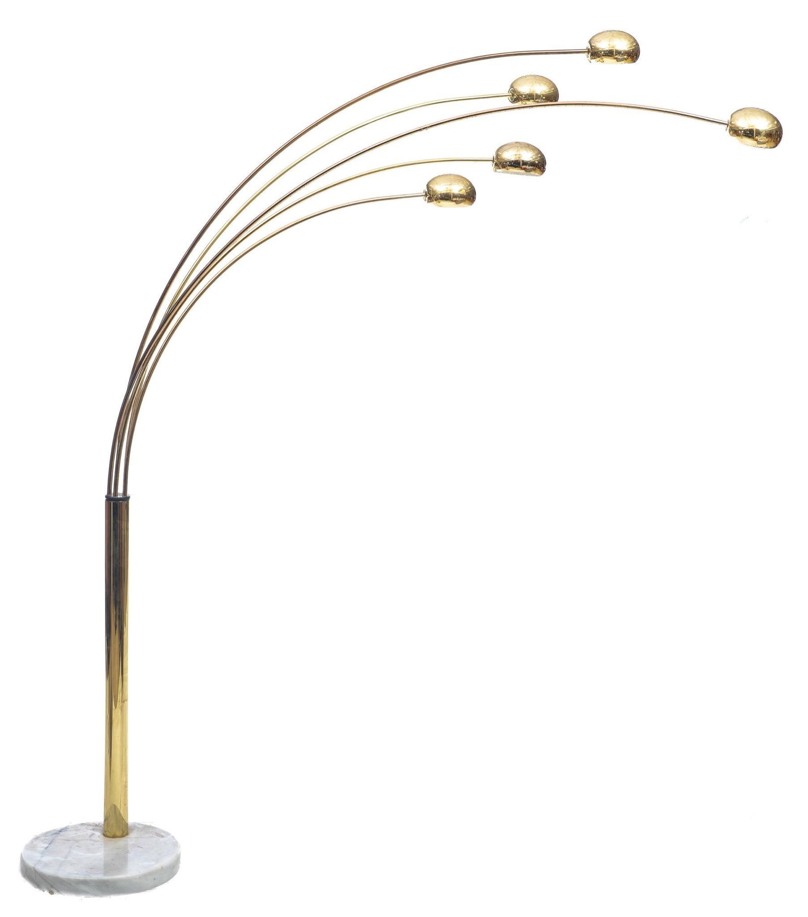 Danish Mid-Century Atomic Chrome Lamp (1 of 5)