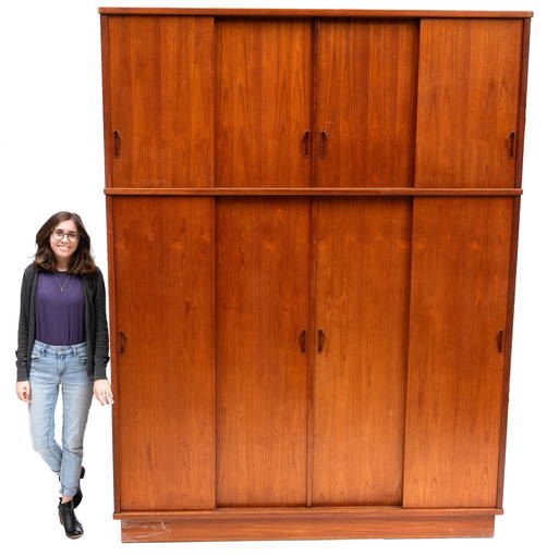 Danish Mid Century Wall Unit