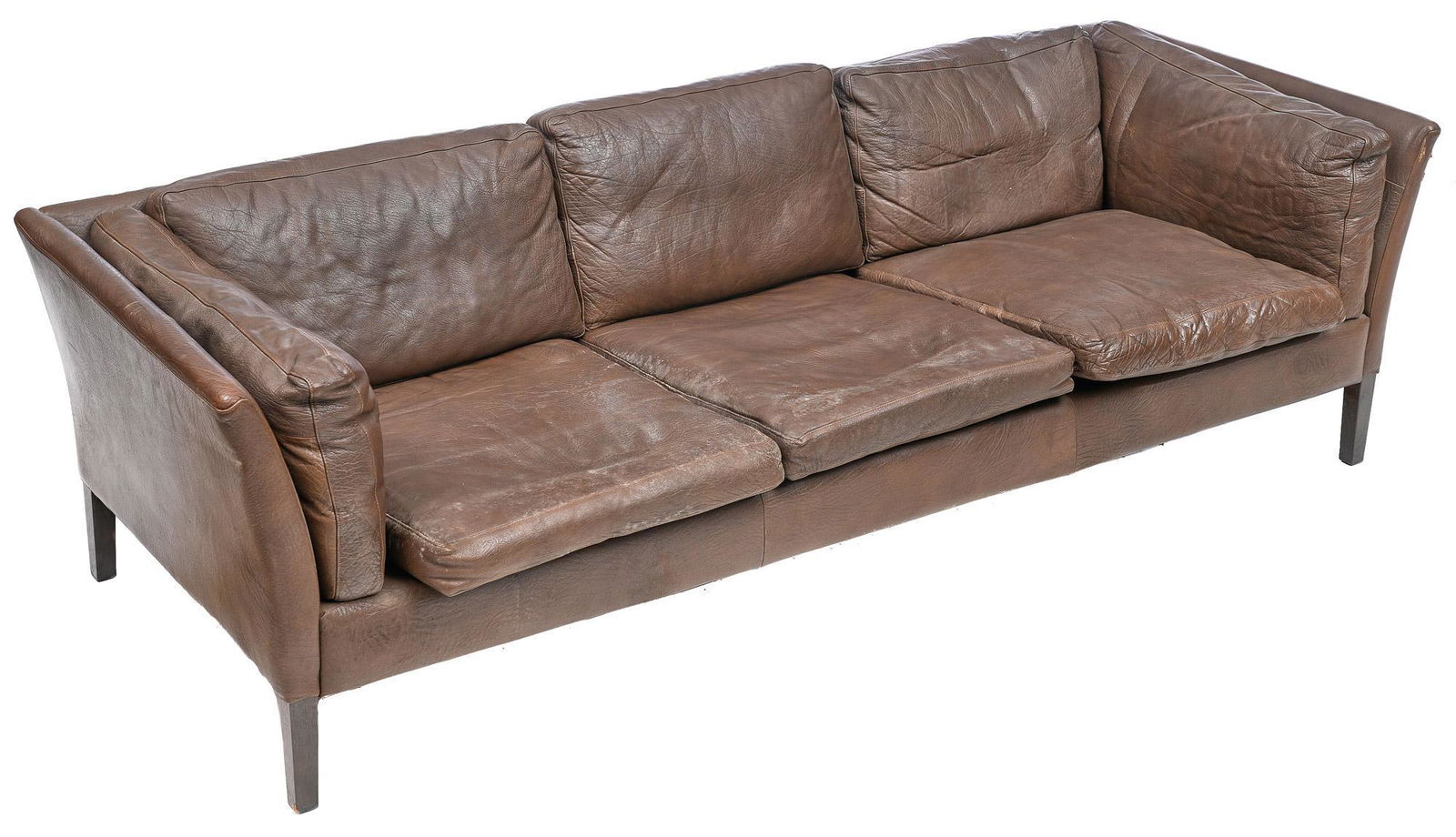 Danish Mid-Century Leather Sofa (1 of 3)