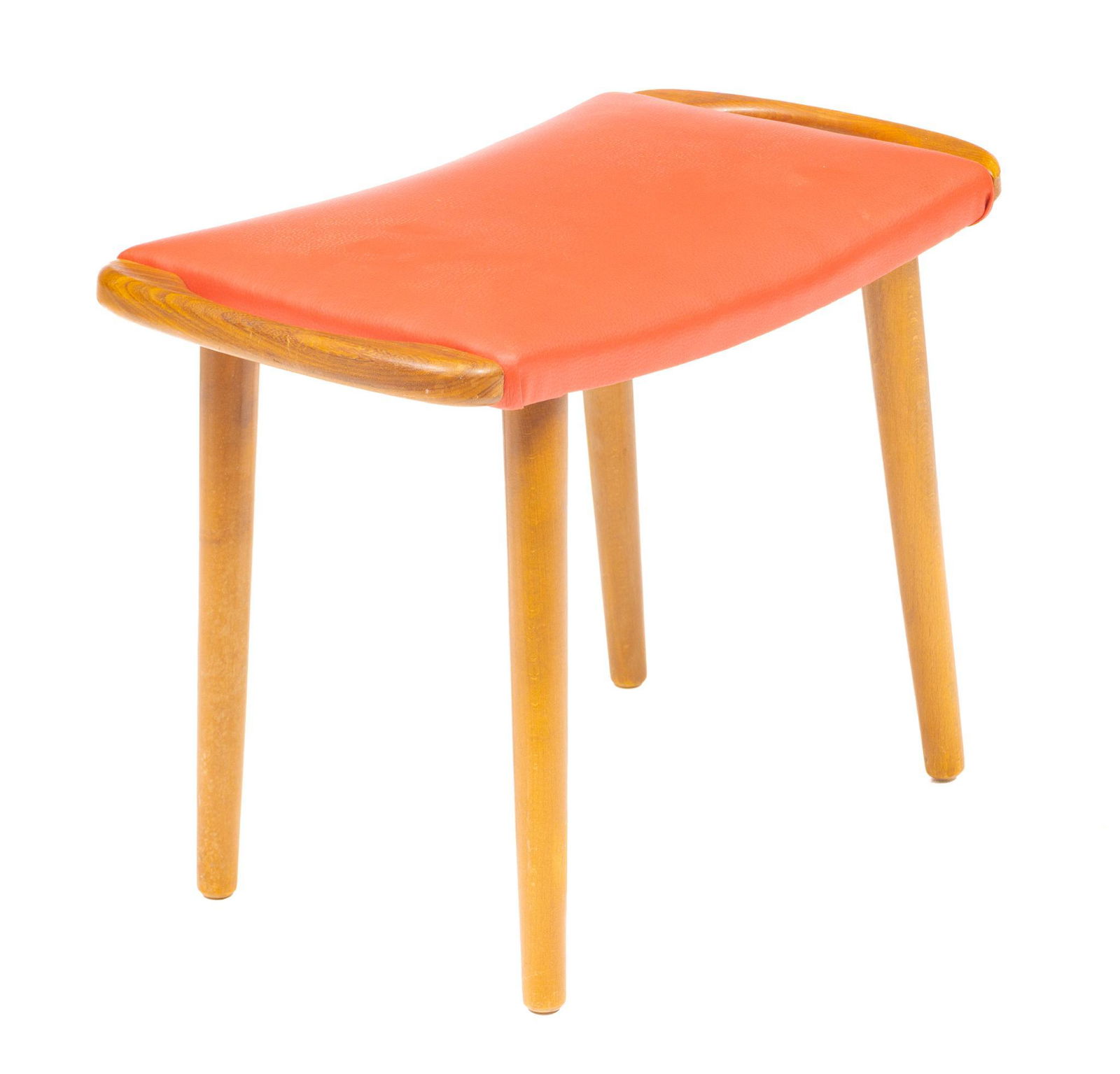 Danish Mid-Century Ottoman (1 of 3)