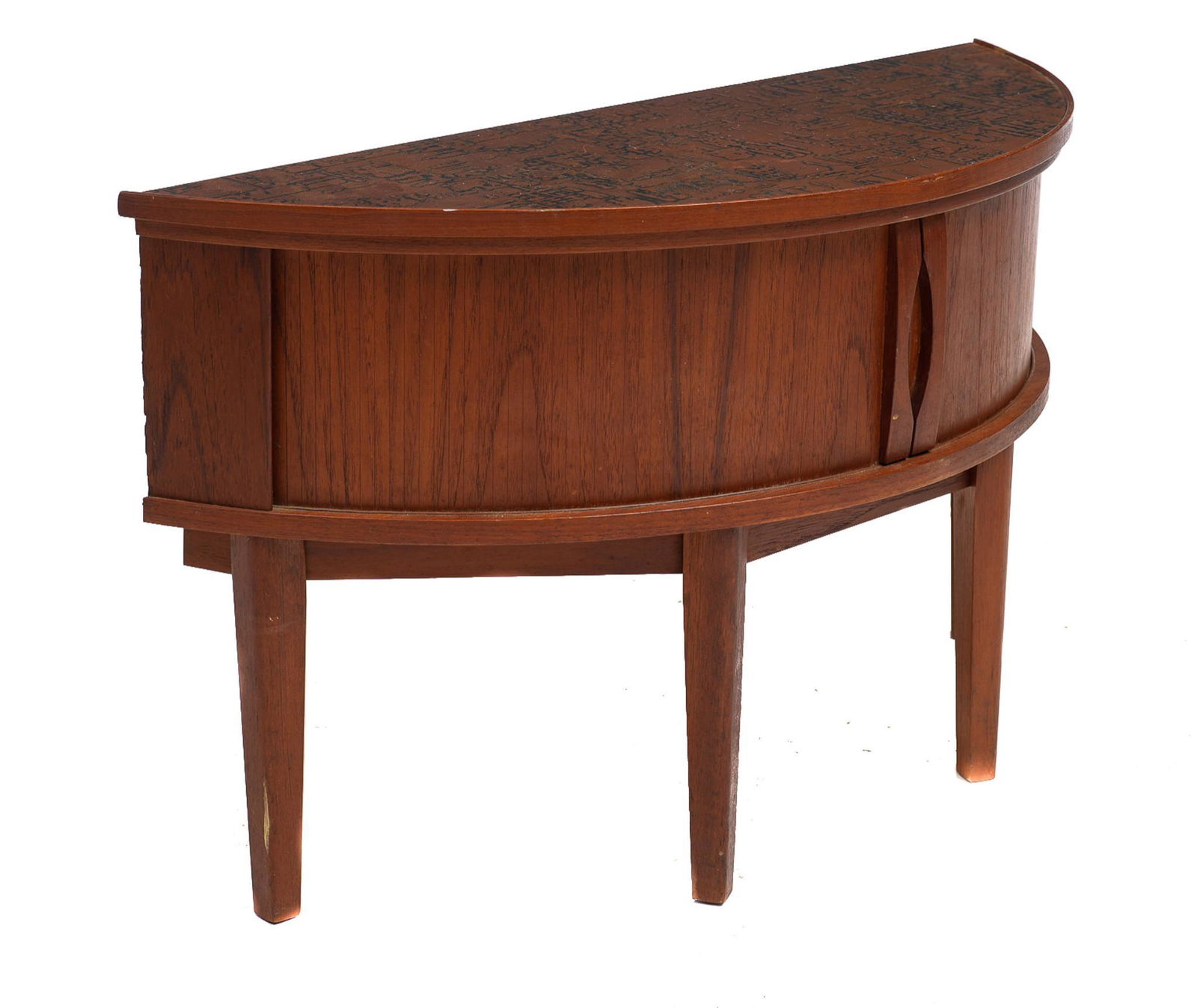 Danish Mid-Century Copper Hall Console (1 of 5)