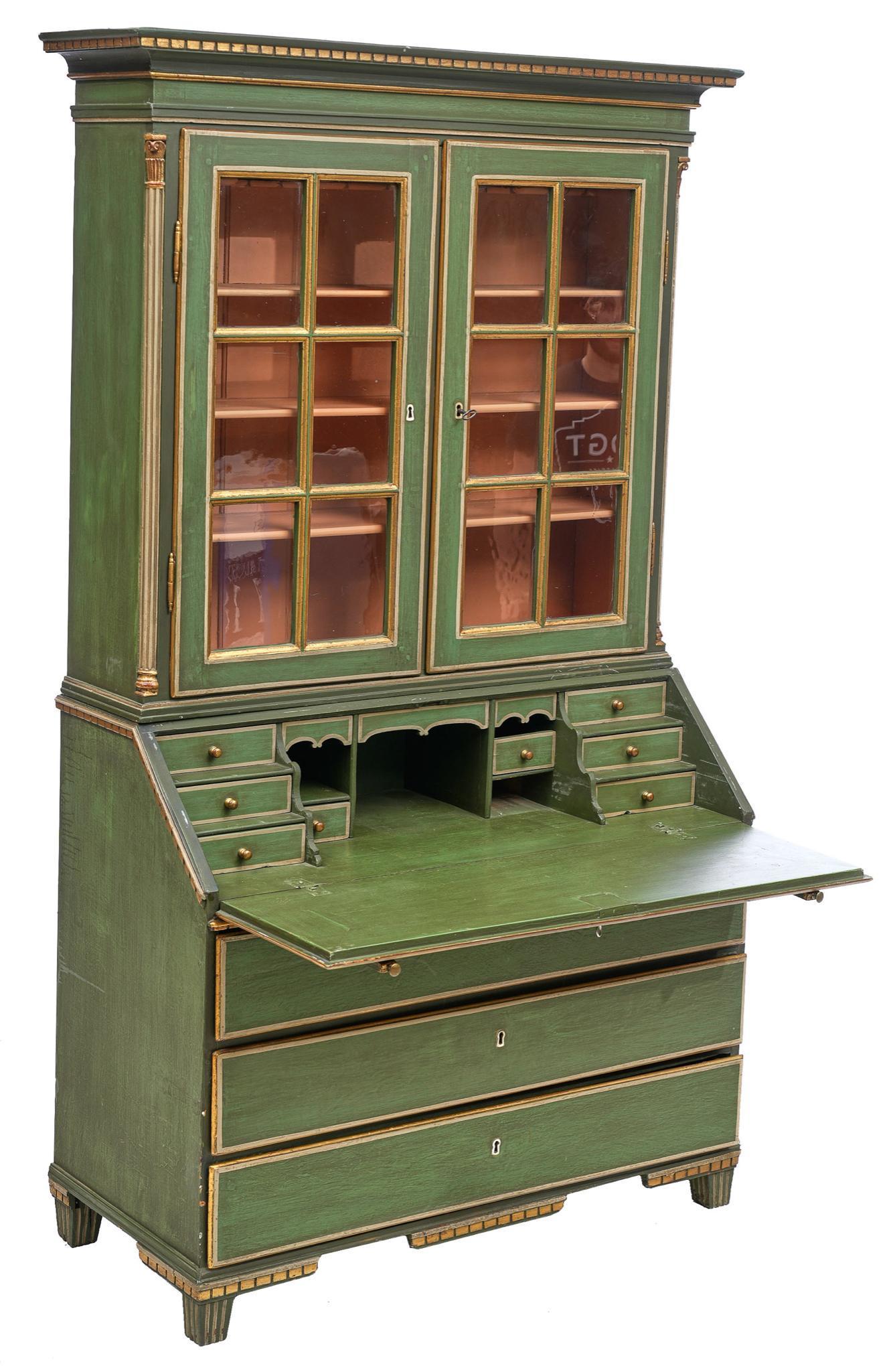 Gustavian Secretary Cabinet (1 of 5)