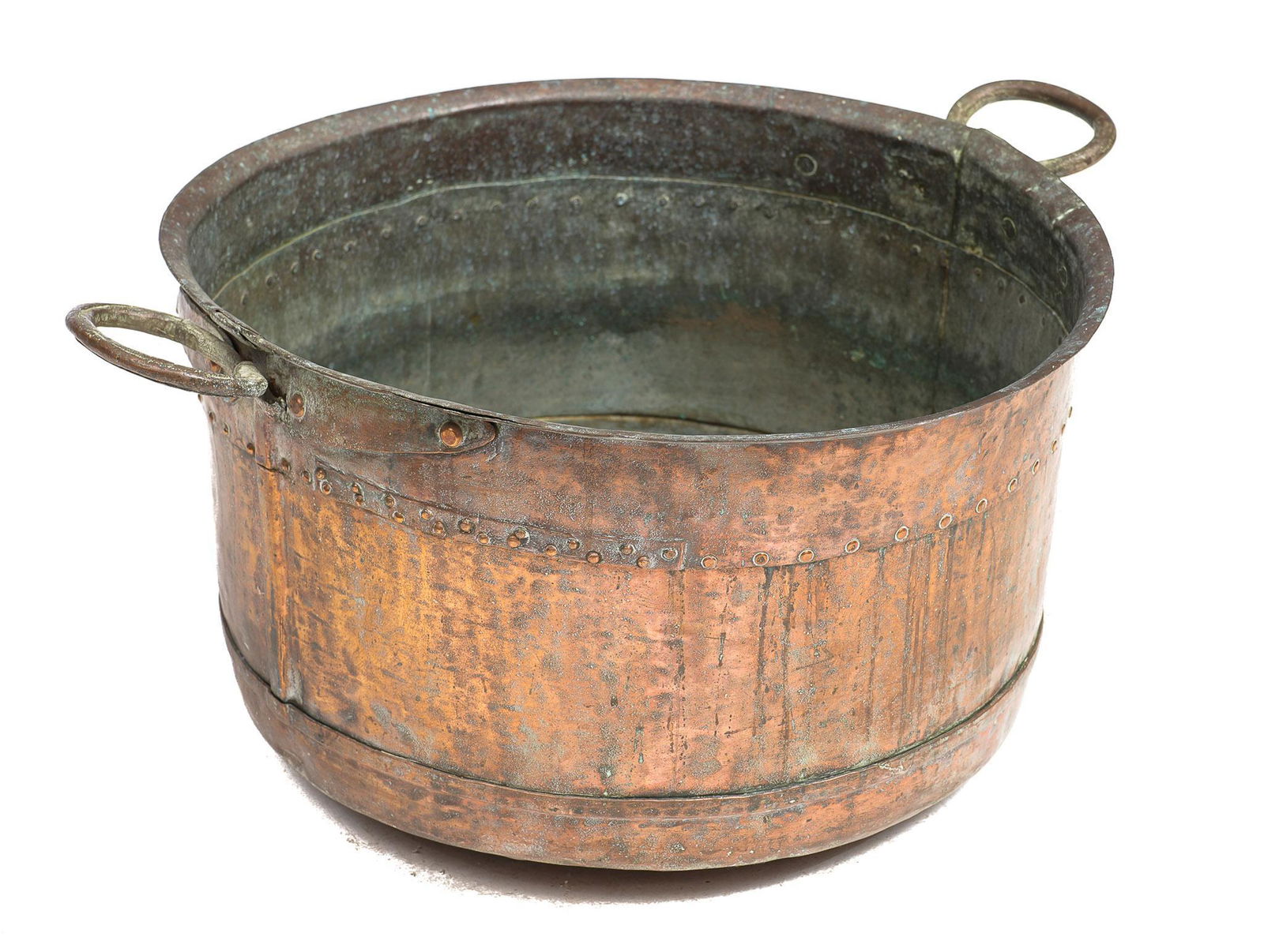 Monumental Rustic Copper Cauldron (1 of 7)