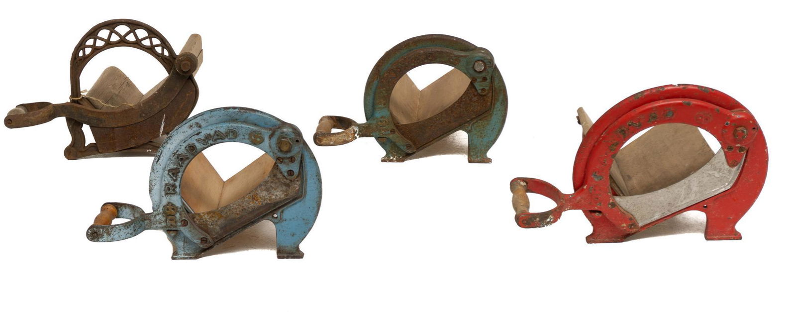 Collection of 4 Rustic Cabbage Cutters (1 of 8)