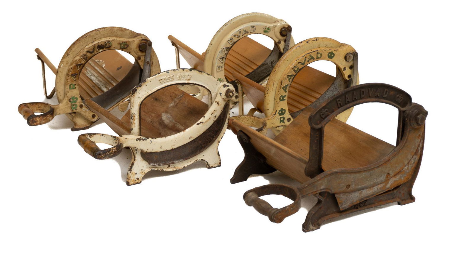 Collection of 5 Rustic Cabbage Cutters (1 of 8)