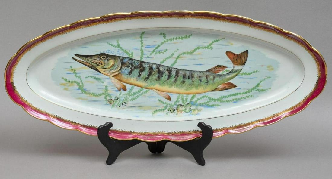 French Serving Platter with Fish Motif (1 of 5)