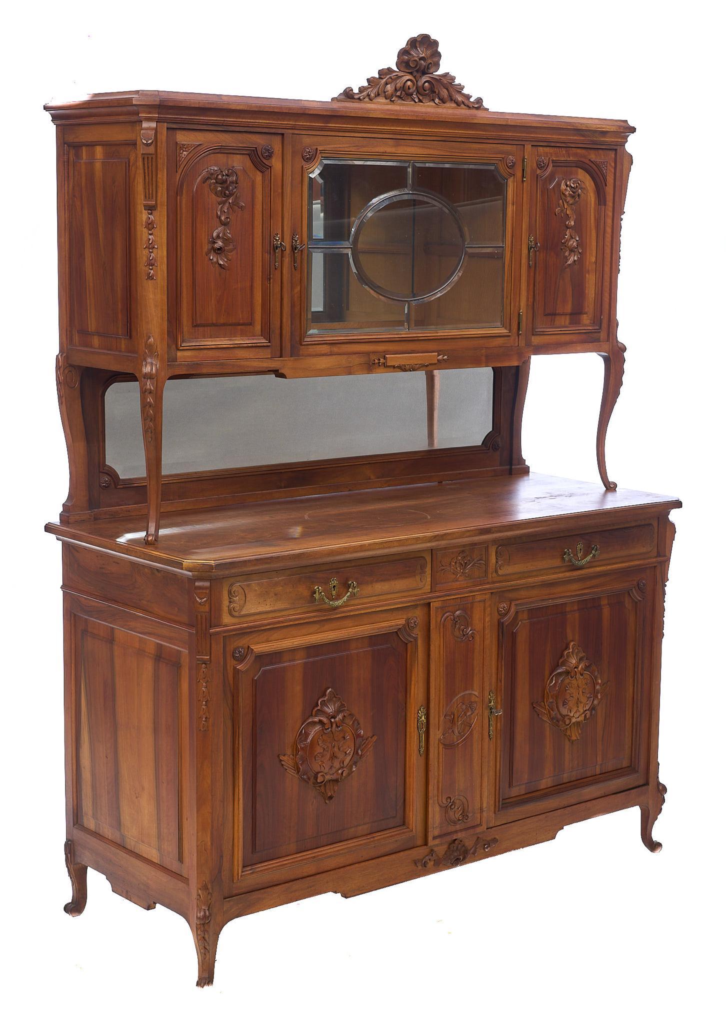 Louis XV Style Mirrored Enfilade (1 of 5)