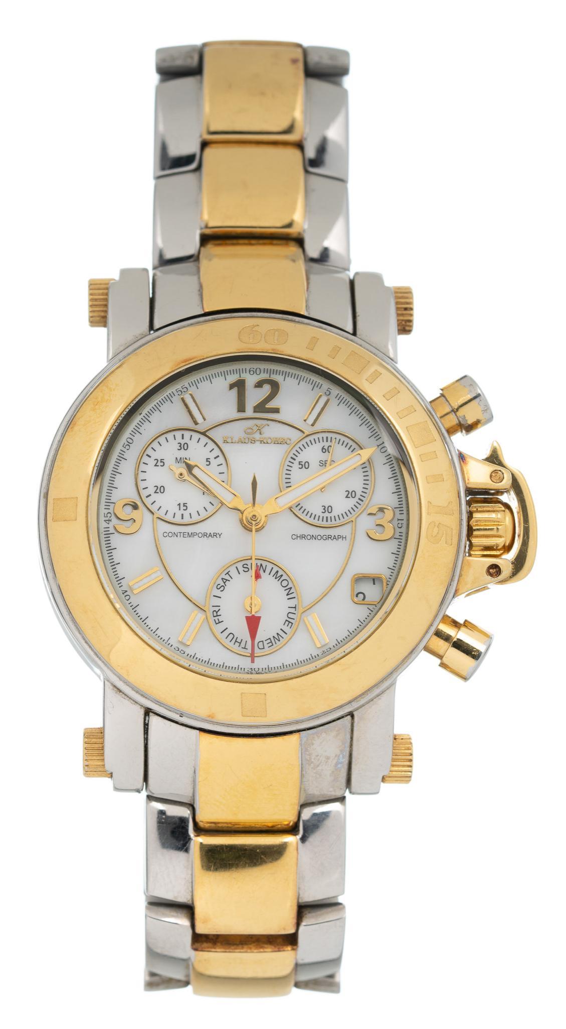 Klaus-Kobec Contemporary Chronograph Ladies Watch (1 of 5)