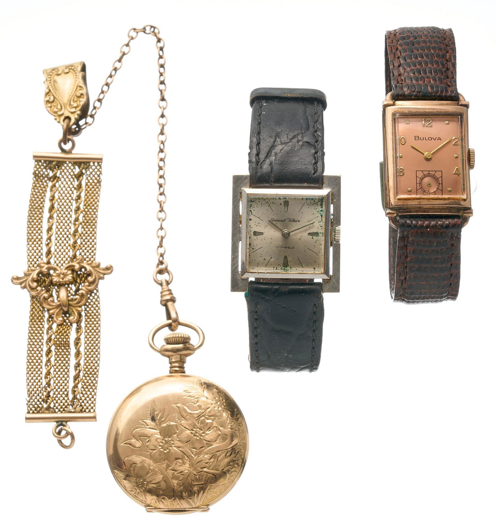 Vintage Watches Bulova Waltham 14K Gold Germinal (1 of 10)