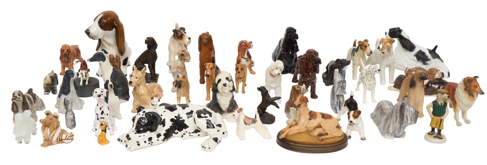 Collection of Approx. 44 Vintage Dog Figures (1 of 14)
