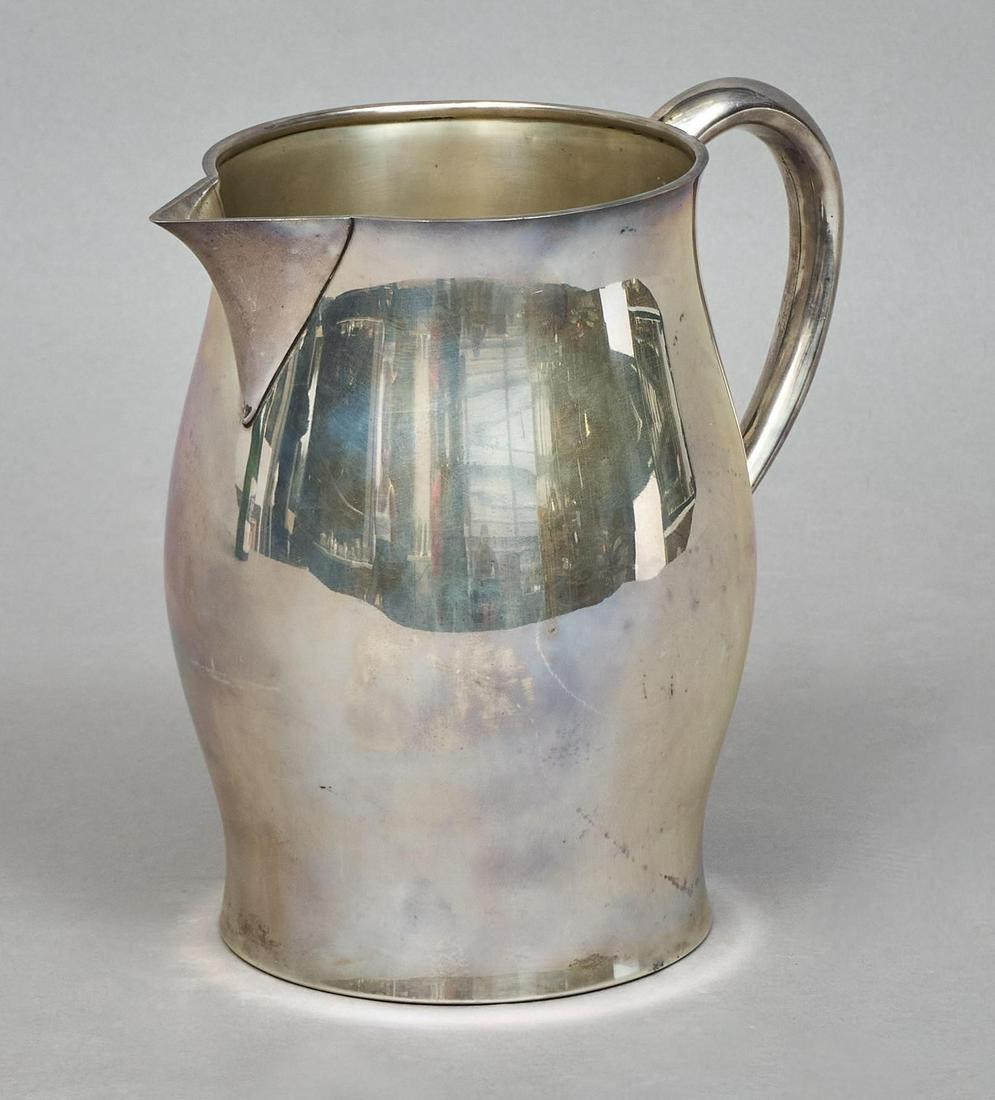 Revere Sterling Silver Water Pitcher: Revere sterling silver water pitcher having flanged flush base Height 7 1/4"; total weight 21.15 ozt We happily provide seamless shipping services on everything we sell. Please email us at shippin