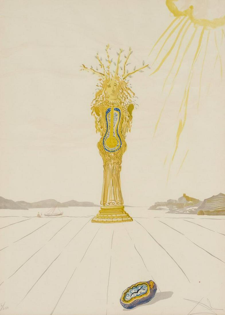 Salvador Dali (1904-1989), Tree Lady (1 of 6)