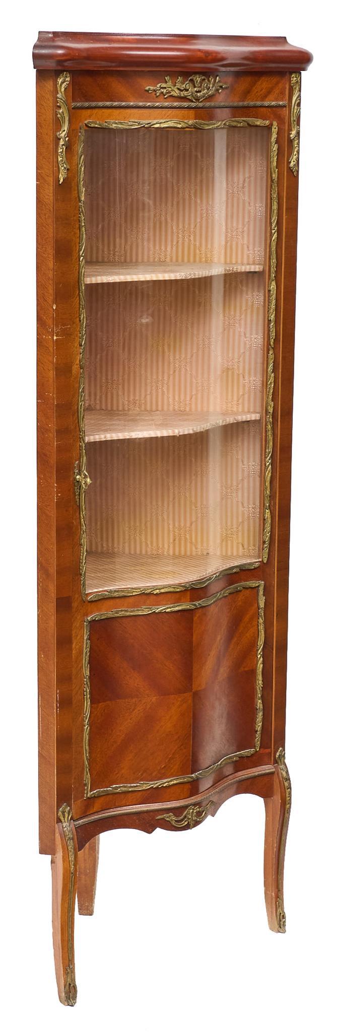 Louis XV Style Curio Cabinet (1 of 4)