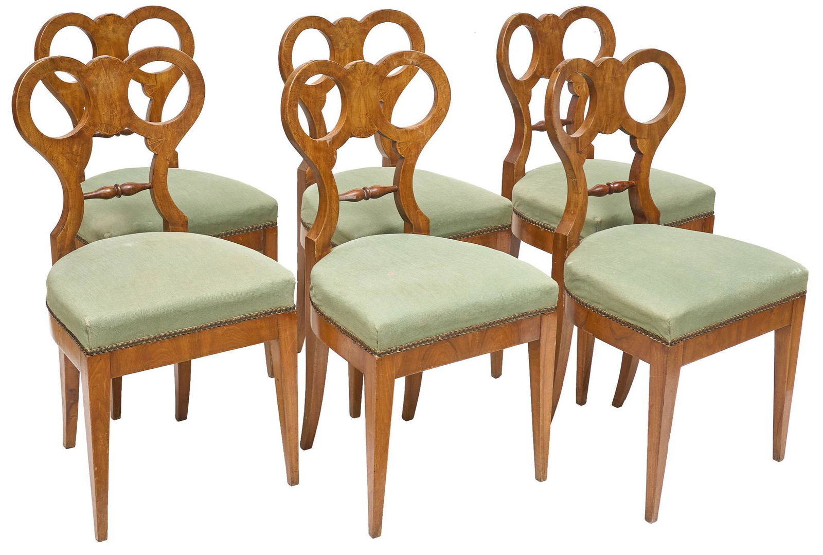 Set of 6 Art Nouveau Dining Chairs (1 of 3)